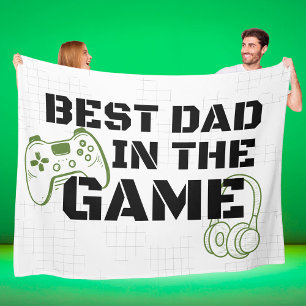 Manta Polar El mejor papá en el juego un gran regalo para el j