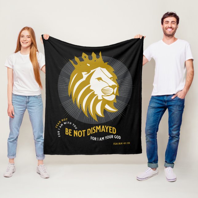 Manta Polar El Miedo No Esté Conmocionado Isaías 41:10 (In situ)