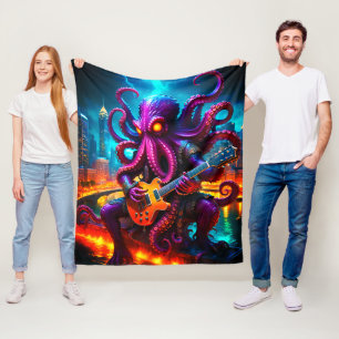 Manta Polar El Monstruo Rockstar de Kraken