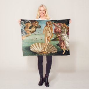 Manta Polar El nacimiento de Venus, Sandro Botticelli, 1485