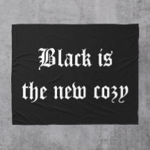 El negro es la nueva y acogedora Halloween