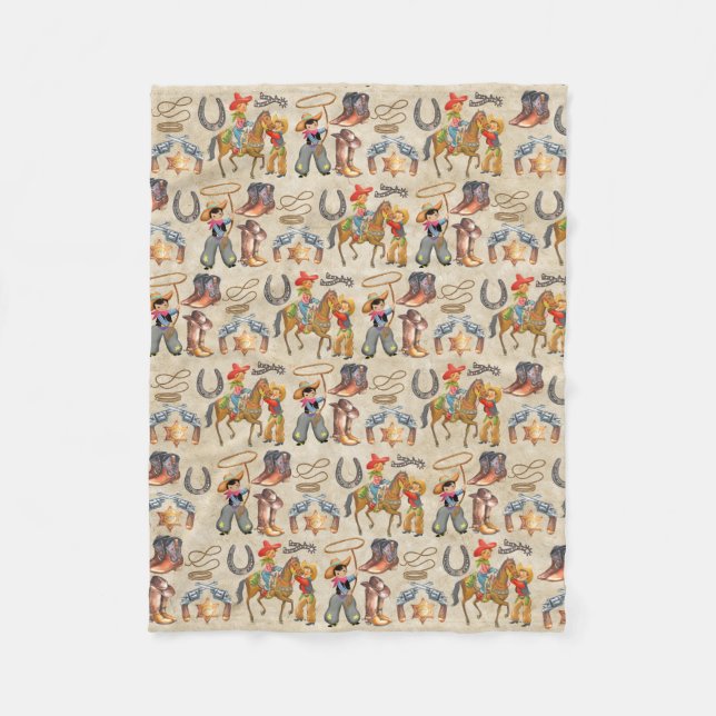 Manta Polar El niño pequeño de Buckaroo Cozy (Anverso)