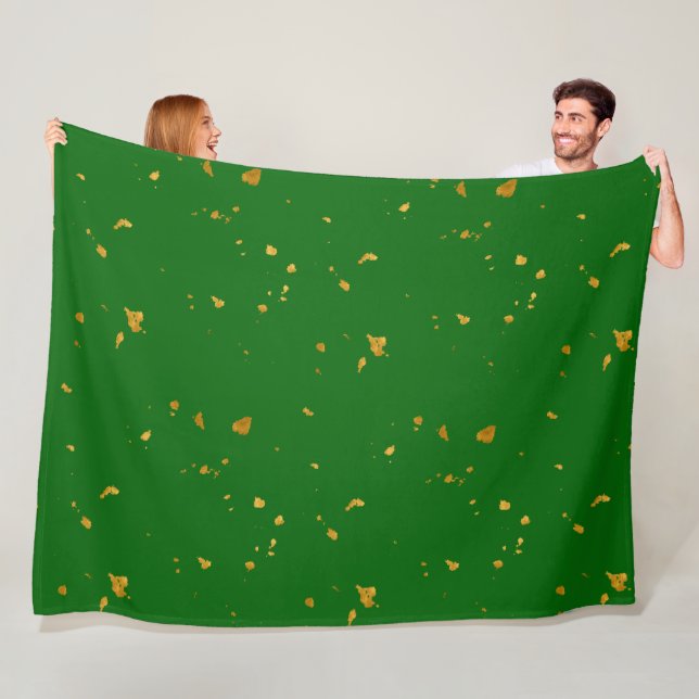 Manta Polar El oro falla en el verde esmeralda (In situ)