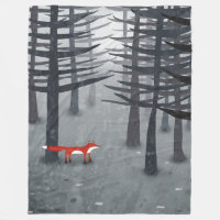 El paisaje de la zorra y los embriones forestales