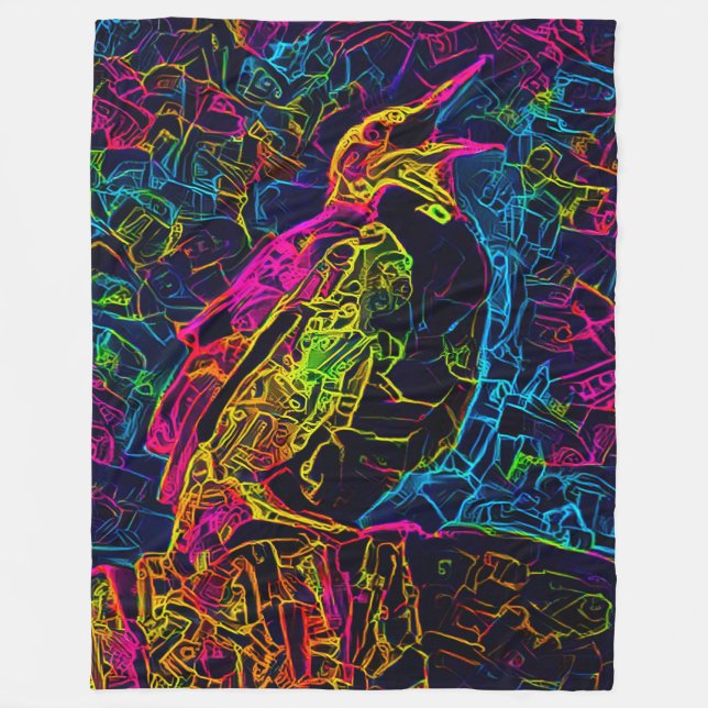 Manta Polar El pájaro solitario 3 (Anverso)