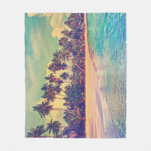 Manta Polar El paraíso tropical: mar, hotel, playa.