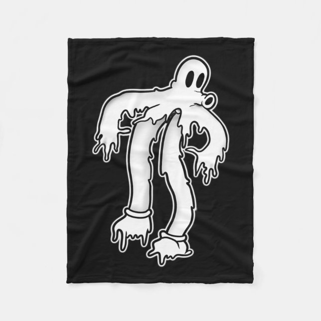 Manta Polar El payaso gótico fantasma derretido (Anverso)