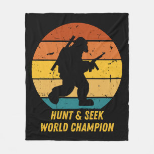 Manta Polar El pie grande no quiere esconderse y buscar más ah