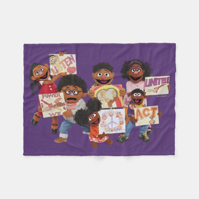 Manta Polar El poder de nosotros (Frente (Horizontal))