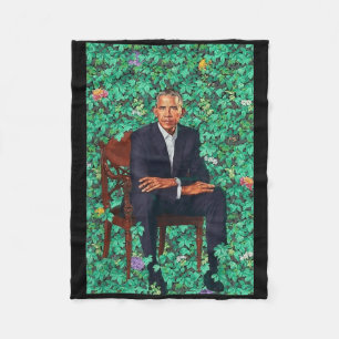 Manta Polar El presidente Barack Obama retrata la camiseta