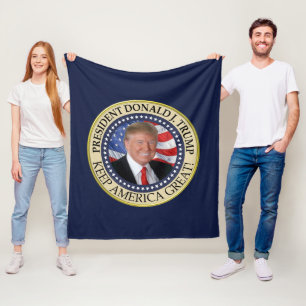 Manta Polar El presidente Donald Trump 2020 hace grande a Esta