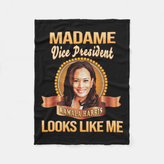 Manta Polar El Presidente Kamala Harris Vp Parece Mí Negro