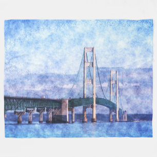 Manta Polar El puente Mackinac