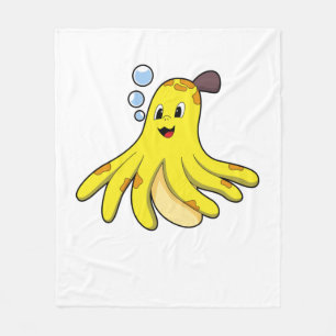 Manta Polar El pulpo como banana