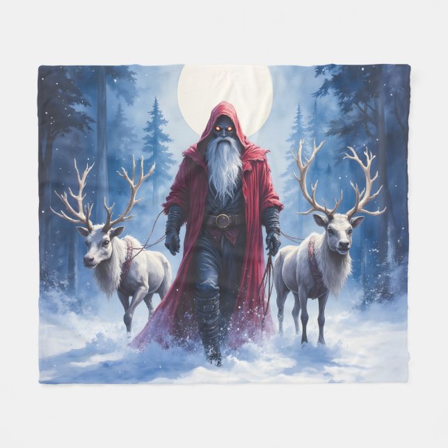 Manta Polar El Rey del Invierno Llega.  (Frente (Horizontal))