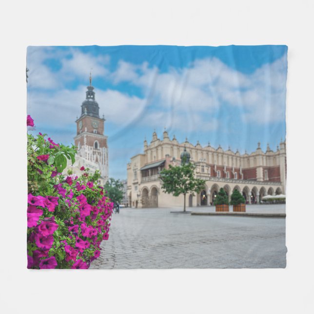 Manta Polar El salón de ropa en la plaza principal de Cracovia (Frente (Horizontal))