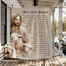Manta Polar El Señor es mi Pastor - Salmo 23