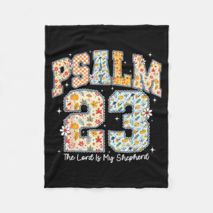 Manta Polar El Señor Es Mi Pastor Salmo 23 Biblia Cristiana V
