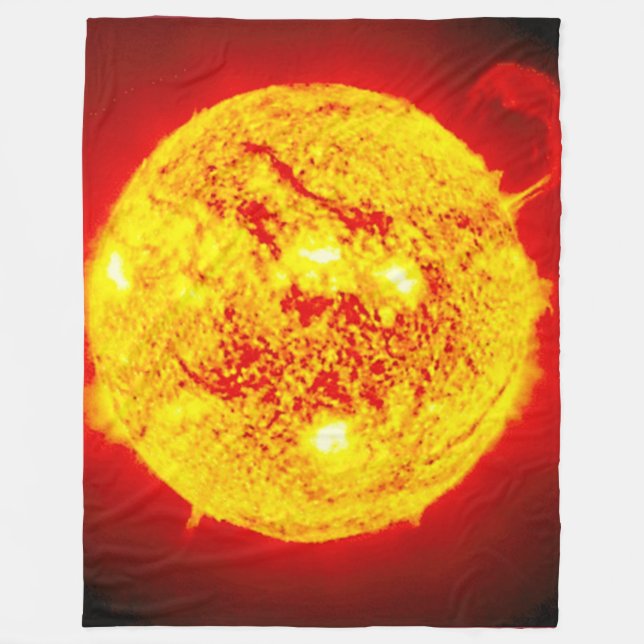 Manta Polar El SOL PARA MANTENERTE CÁLIDO (Anverso)