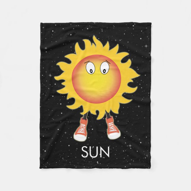 Manta Polar El sol y las estrellas en el espacio (Anverso)