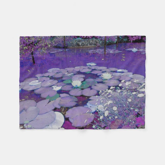 Manta Polar El sueño de un lago púrpura (Frente (Horizontal))