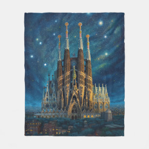 Manta Polar El sueño estrellado de Gaudí   Barcelona Sagrada F