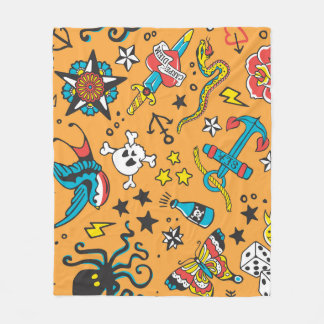 Manta Polar El tatuaje de la vieja escuela: sin lugar a dudas