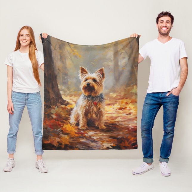 Manta Polar El territorio de Yorkshire en otoño se inspira en  (In situ)