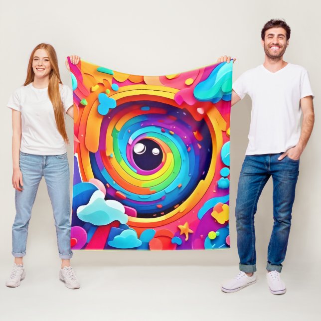 Manta Polar El torbellino de la imaginación colorida (In situ)