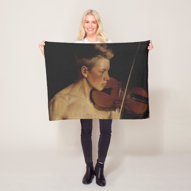 Manta Polar El violinista (músico masculino) (de Pekka Halonen (In situ)