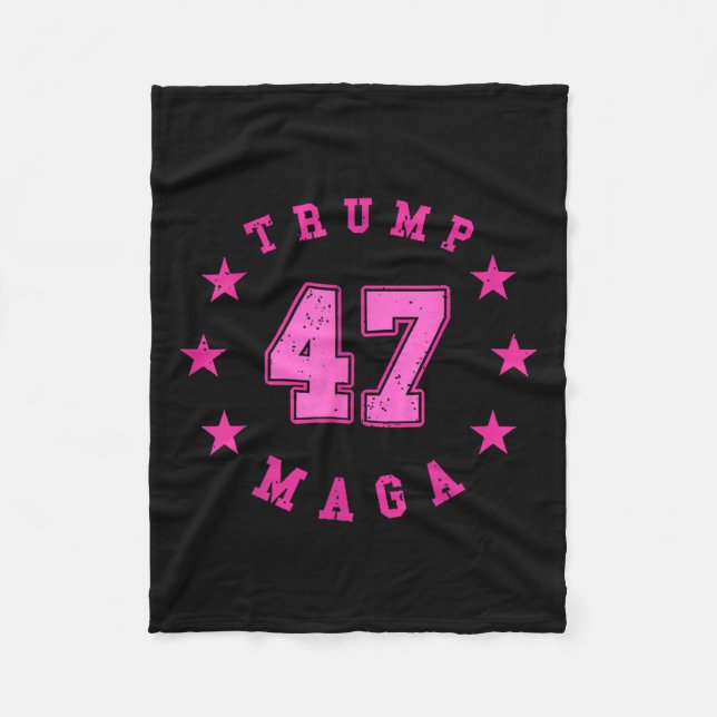 Manta Polar Elecciones de Donald Trump 2024 45 47 Presidente (Anverso)