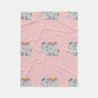 Manta Polar elefante bebé lindo para los niños