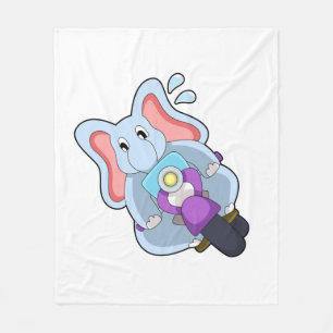 Manta Polar Elefante en bicicleta con motocicleta.PNG