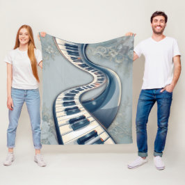 Manta Polar Elegance in piano keys and blossoms. 