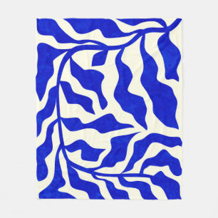 Manta Polar Elegancia índigo