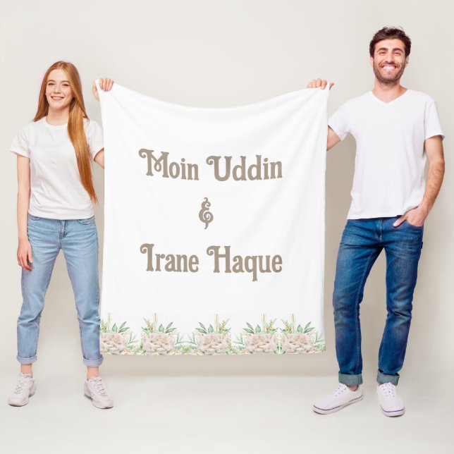 Manta Polar Elegant Floral Islamic Nikah Ceremony Invitation (In situ)