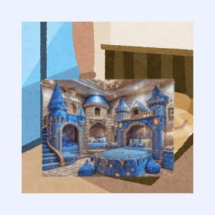 Manta Polar Elegante Castle Rest Playroom Luxury Bed