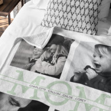 Elegante Collage de Fotos Personalizadas para Mamá