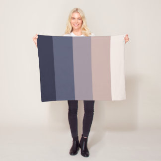 Manta Polar Elegante, contemporáneo, refinado y personalizable