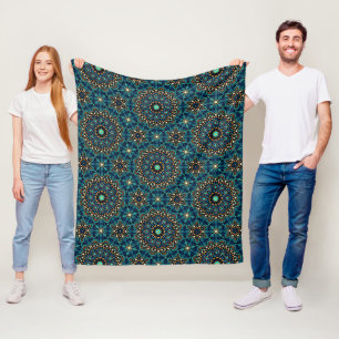 Manta Polar Elegante Estiloso Motivo Decorativo Moderno