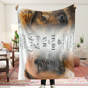 Manta Polar Elegante Mascota de Moda 2 x Photo Keepsake