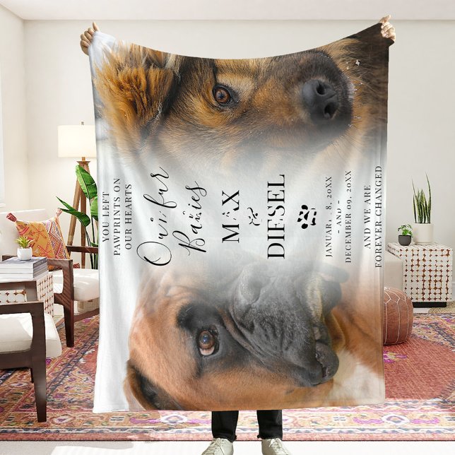 Manta Polar Elegante Mascota de Moda 2 x Photo Keepsake (Subido por el creador)