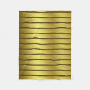 Manta Polar elegante, moderno, de moda, dorado falso, dorado, 