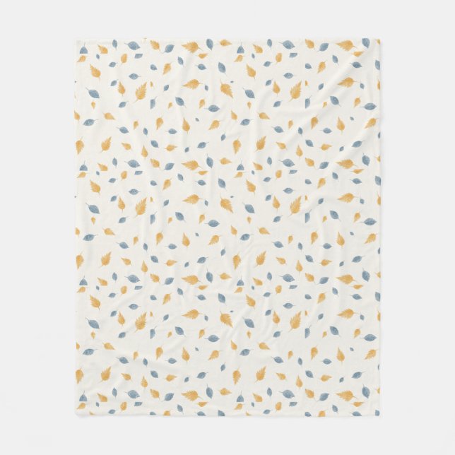 Manta Polar Elegante, Moderno, Elegante, Hermosa Hoja De Cama  (Anverso)