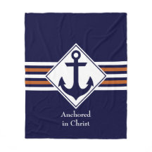 Elegante NAÚTICO | Anclado en Cristo PERSONALIZABL