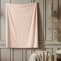 Elegante Pastel Coral Plaid Tartán