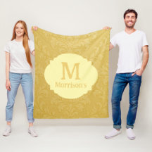 Elegante Personalizado Barroco de Oro Luminoso Dam