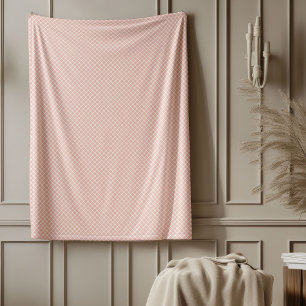 Manta Polar Elegante Rosa dorado con tracción para vibraciones