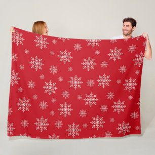 Manta Polar Elegantes Navidades de nieve moderna de invierno d