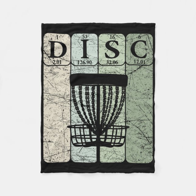 Manta Polar Elementos de la Tabla Periódica de Disc Golf Frolf (Anverso)